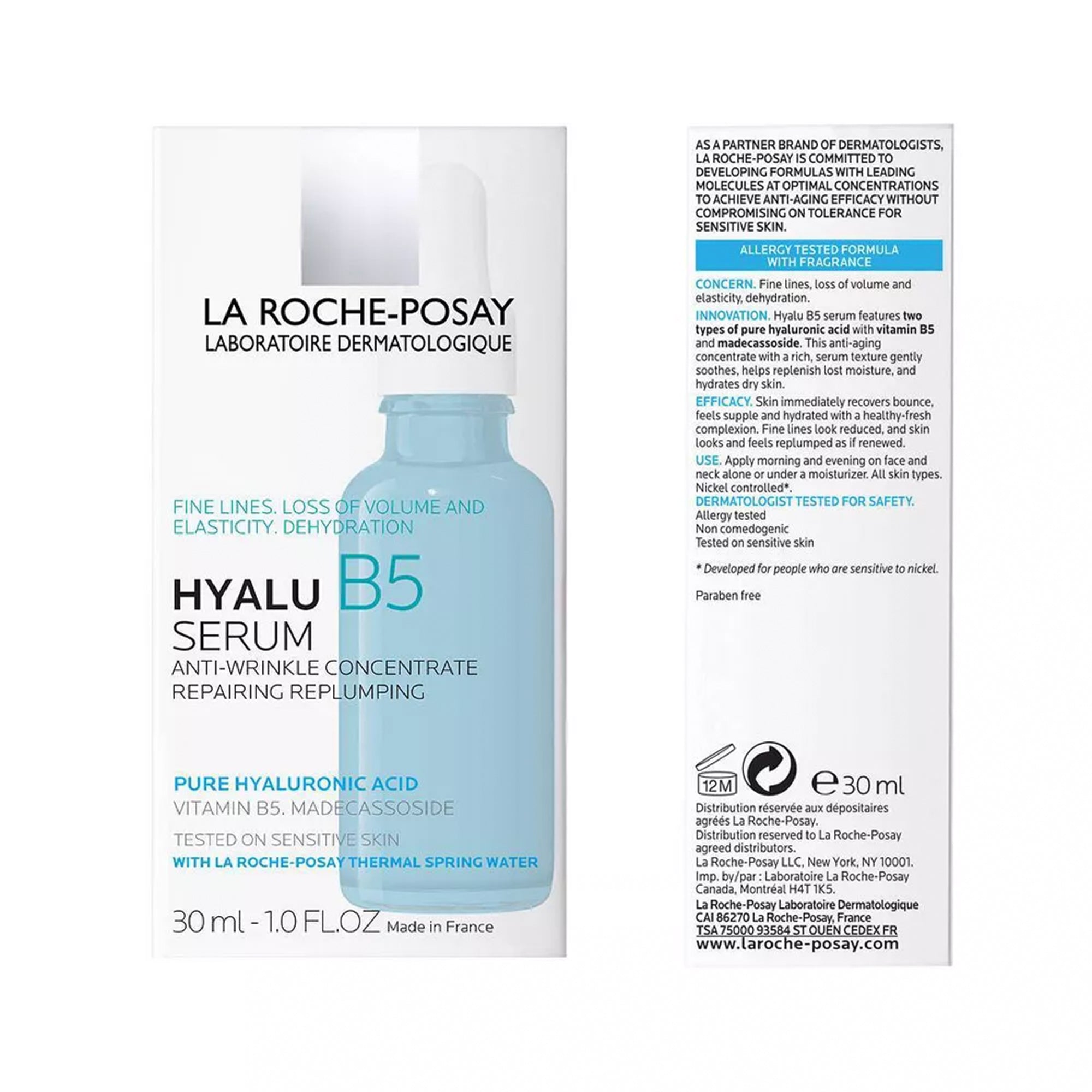 La Roche Posay Hyaluronic Acid Serum Hyalu B5 Face Serum 1.01 oz