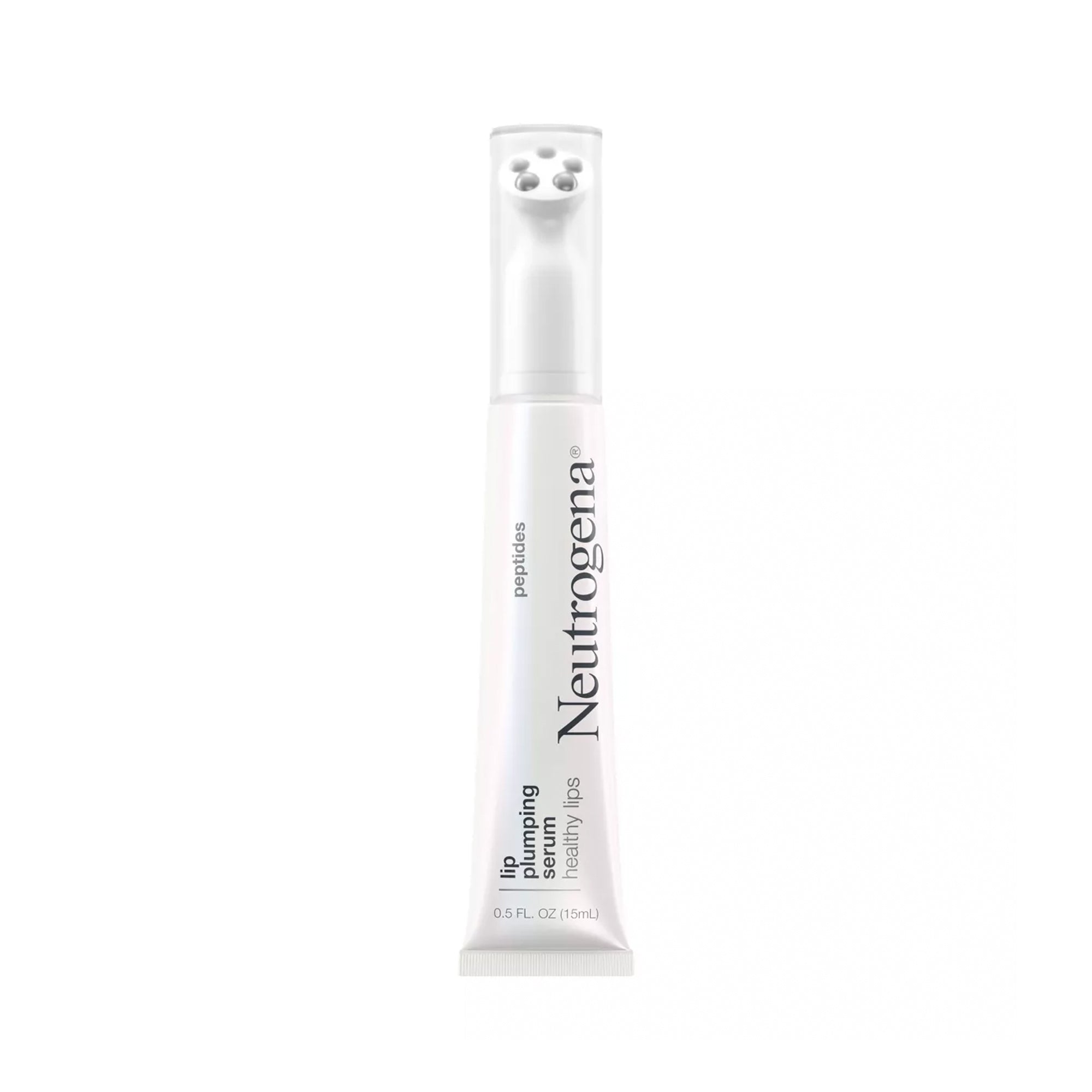 Neutrogena Healthy Lips Plumping Serum with Peptides to Promotes the Appearance of Naturally Fuller and Plumper Looking Lips, 0.5 fl oz