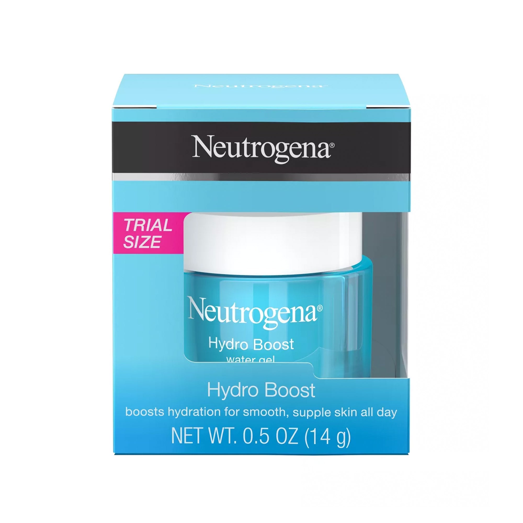 Neutrogena Hydro Boost Hydrating Water Gel Moisturizer with Hyaluronic Acid for Dry Skin Travel Size  .5 oz