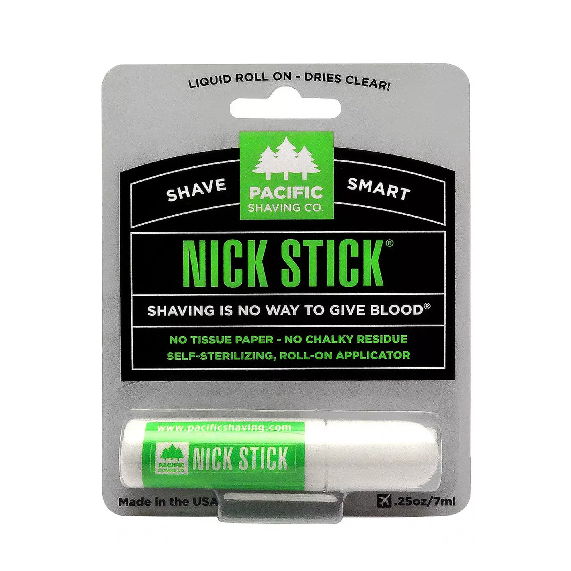 Pacific Shaving Co. Nick Stick Liquid Roll On, 0.25oz
