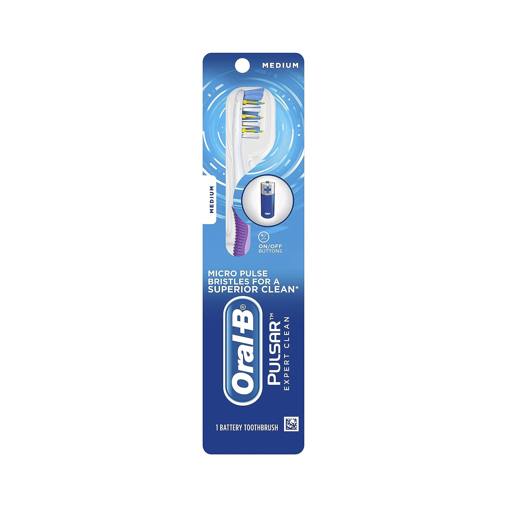 Oral-B Pulsar Medium Toothbrush, 1 Count