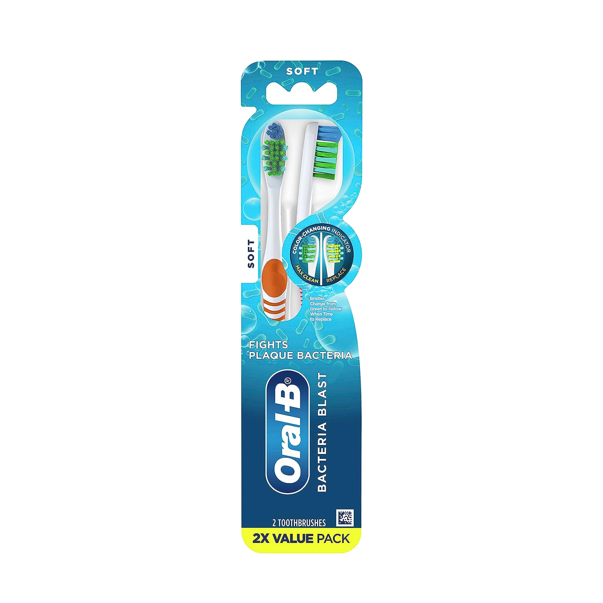 Oral-B Complete Deep Clean Toothbrushes Soft, 2 Count