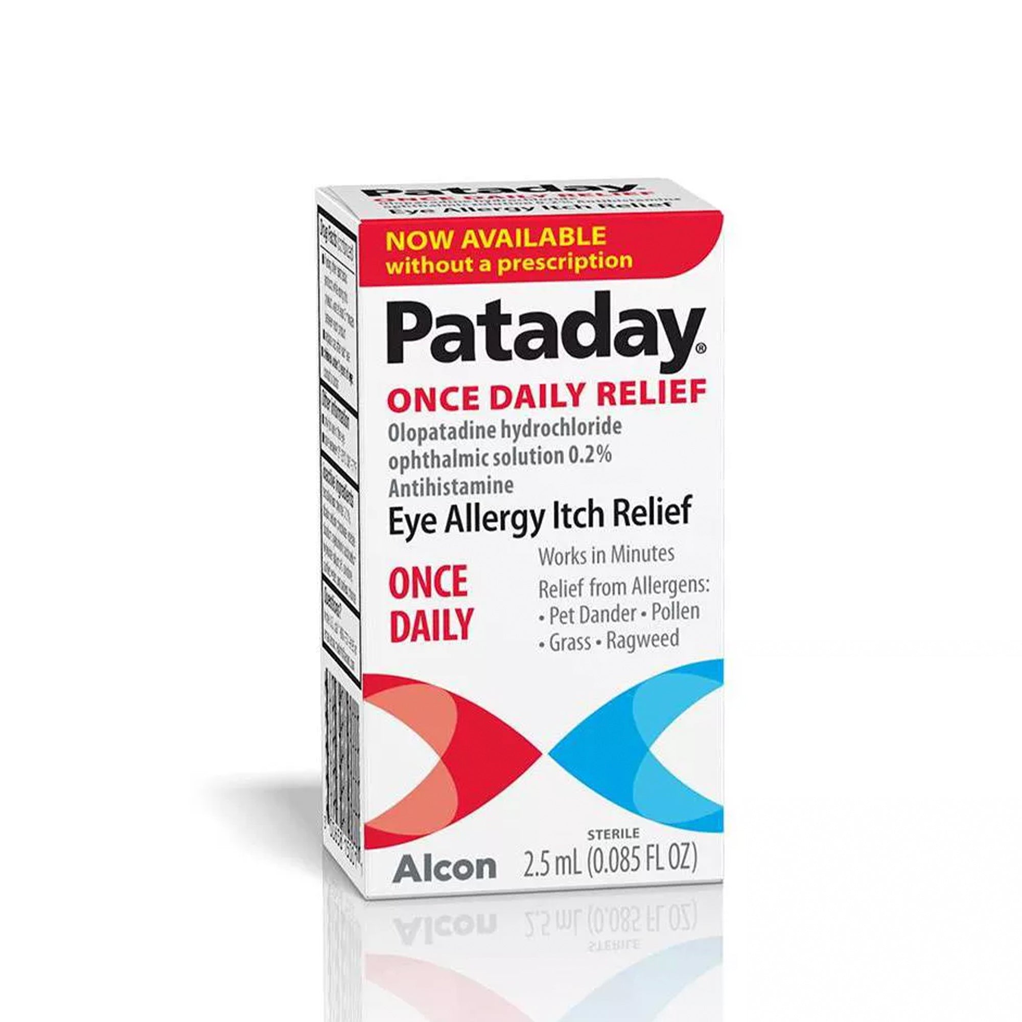 Pataday Once Daily Relief Allergy Drops, 2.5ml/.085 fl oz