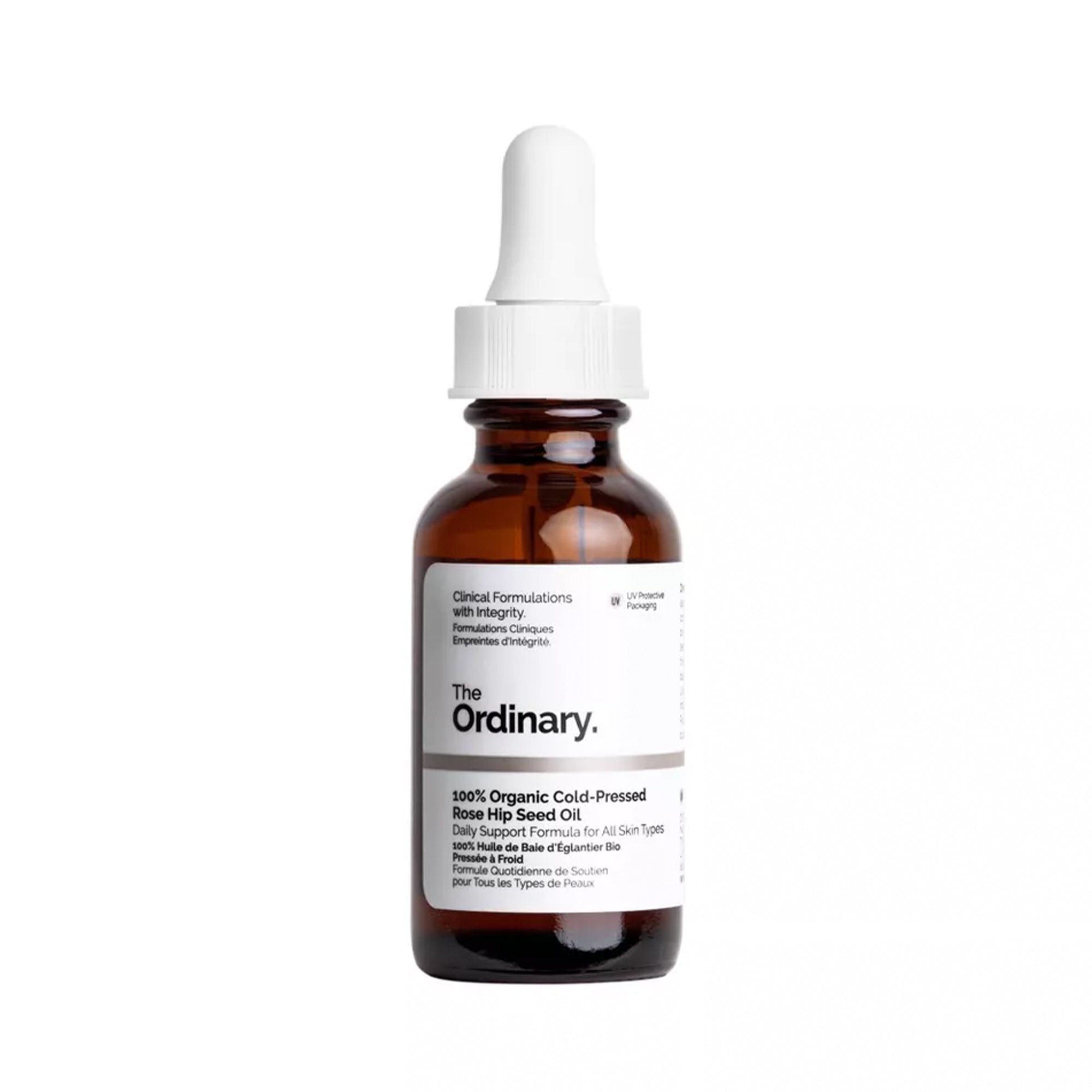 The Ordinary Aceite de semilla de rosa mosqueta 100% orgánico prensado en frío, 1 fl oz 