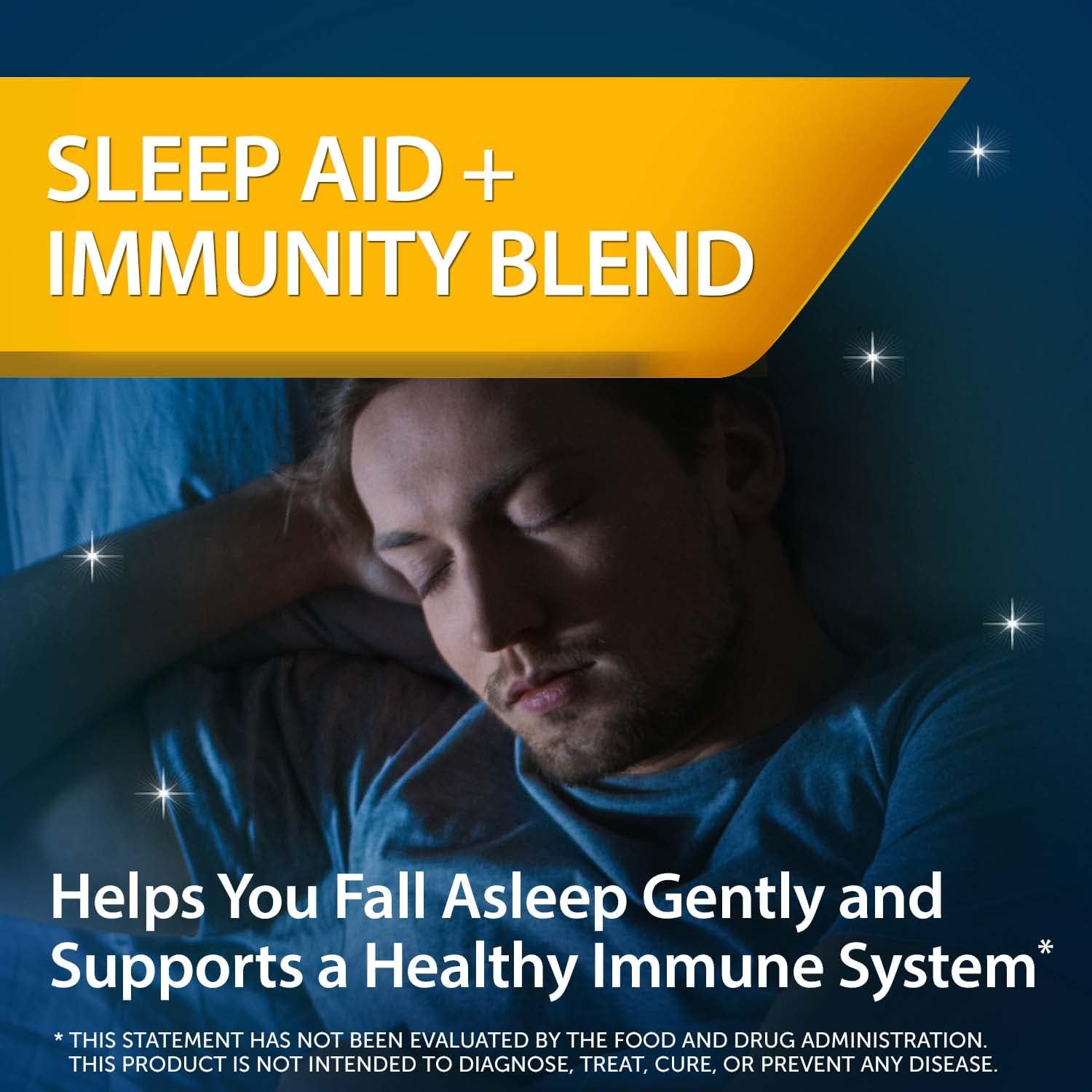 Unisom Simple Slumbers Sleep and Immunity Elderberry Gummies 42 Count
