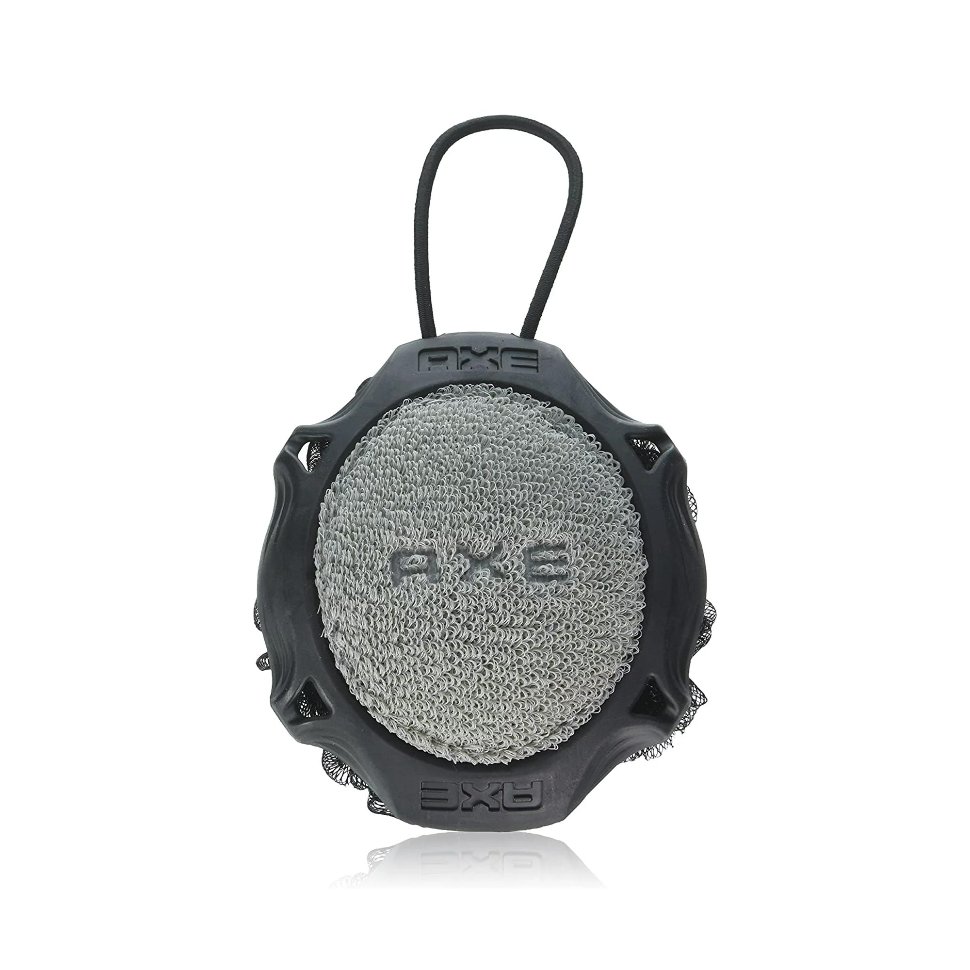 Axe Body Wash Soap Shower Tool Detailer 2-Sided Black Grey