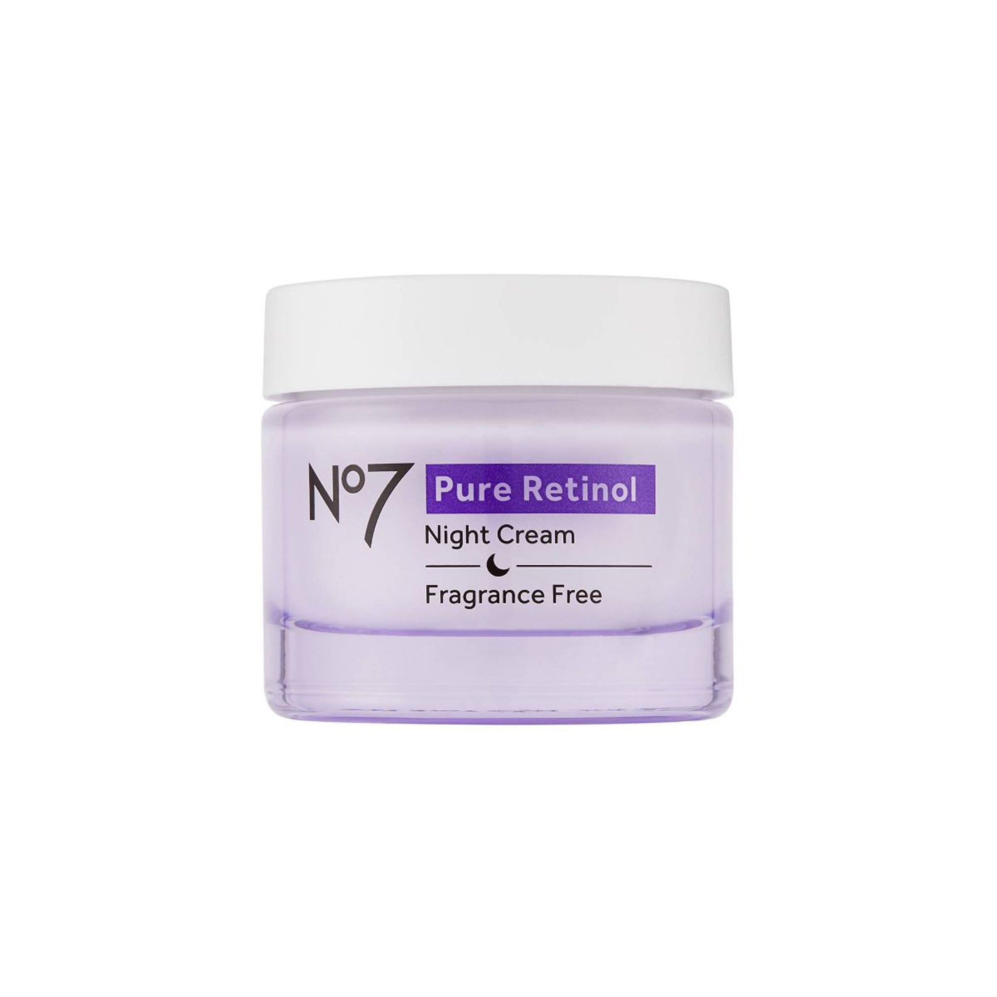 No7 Crema reparadora nocturna de retinol puro, 1.69 fl oz 